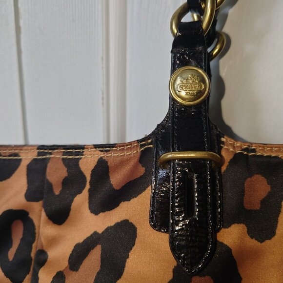 Coach Leopard Print Bag - Picture 3 of 11